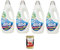 Alba Lavatrice Active Iris e Fiori Bianchi, Flüssigwaschmittel 33 Wäschen 4x 1850 ml + Italian Gourmet polpa 400gr