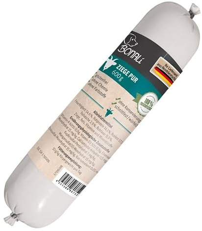 Hundewurst Ziege pur 600g 12 Stück Sparpack