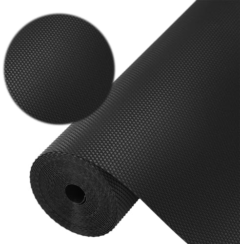 Schubladenmatte - Antirutschmatte Küche Schubladeneinlage, Wasserfest & Nicht Klebende Schubladeneinlage, für Regale Schränke Schubladen Kühlschranke Hause Büro (HEIZ/45 * 500cm)
