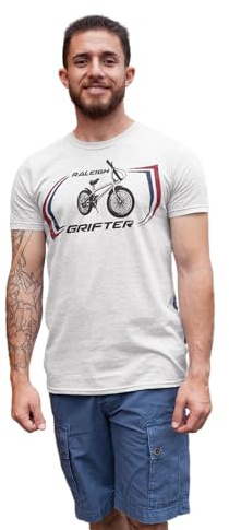 Overtone T-shirts The Raleigh Grifter As Worn by Marc Bolan of T. Rex White T-Shirt