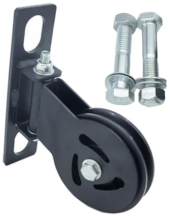 JISADER Gym Pulley Wheel Trainingsrolle Kraftsport Montage Rack Ersatzteil aus Massivem Stahl Und Pp für Gleichmäßigen Lauf für Krafttraining