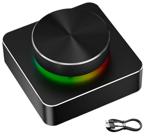 Controller Volume Esterno PC Retroilluminazione RGB 7 modalità di