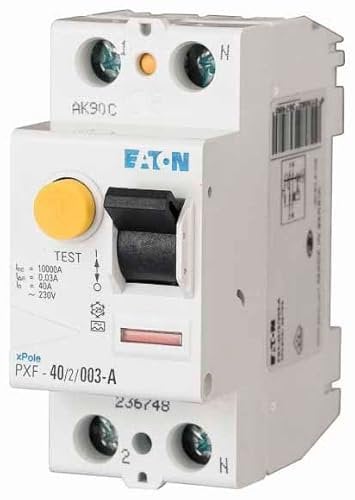 Eaton 236726 FI-Schalter, 16A, 2p, 10mA, Typ A
