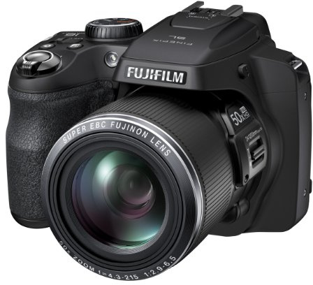 Fujifilm FinePix SL1000 Digital Camera - Black (16.2 MP, 50x Optical Zoom) 3.0 inch LCD