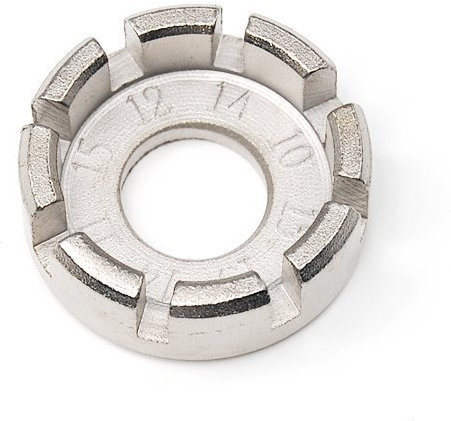 Accessotech Bike Bicycle 6 Way Spoke Nipple Key Spanner Wrench True Truing Rim Tool Cycle