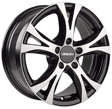 CARMANI 09 Compete black polish 7,5x17 ET45 5.00x120 Hub Bore 72.60 mm - Alu felgen
