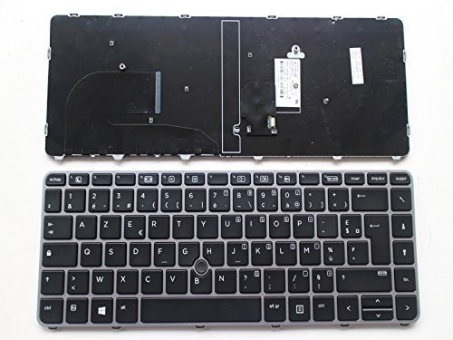 AZERTY Français Clavier pour HP 745 G3; 840 G3; 745 G4; 840 G4; 819876 836307 NSK-CY3PV 9Z.NCHPV.30F