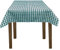 JEMIDI Stofftischdecke für Bistrotische Tischdecke kariert Tischdecken Decke Tisch Tischdecken 90cm x 90cm Grün Karo