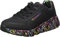 Skechers Mädchen Uno Lite Lovely Luv Sneaker, Black Synthetic Multi Trim, 36 EU
