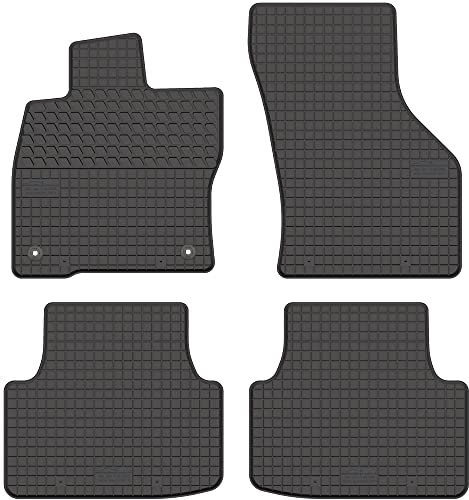 Gummimatten Gummi Fußmatten Satz für Seat Leon IV - Passgenau