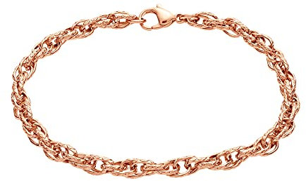 Heideman Armband Deja Damen aus Edelstahl rosegold farbend matt Armkette für Frauen rosevergoldet rose