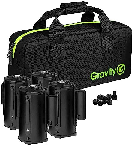 Gravity SA BELT 1 B SET 1 4 Absperrgurt-Kassetten für Ständermontage inkl. Tasche