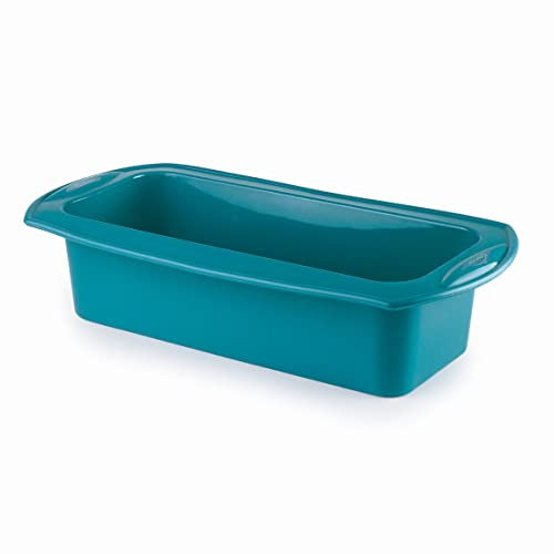 LACOR - 68764 - Moldes Repostería Platinum, Molde Bizcocho Rectangular, Molde Silicona Platino, Antiadherente, Flexible, Libre de BPA, Apto para Microondas, 23,5x10x6 cm, 1,15 L
