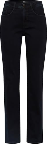BRAX Damen Style Carola Premium Denim, Clean Dark Blue, 38W / 34L