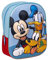 Schulrucksack Mickey Mouse - Mit Reißverschluss - 25 x 31 x 10 cm - Kinderrucksack mit 3D-Elementen - Gepolsterter Schultergurt - Original Produkt in Spanien Designed