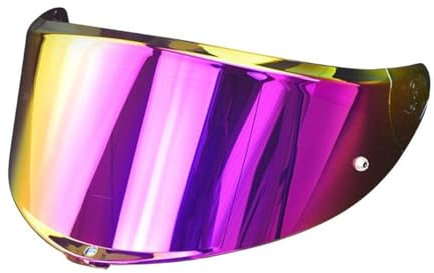 ADovz Helmvisier Visierbrille Helm Windschutzscheibe Visier Ersatzteil Compatible with K6 Helmlinse,dauerhaft