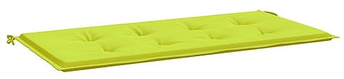ZQQLVOO Sofakissen für den Innenbereich Sitzkissen für das Erkerfenster Gartenbank-Auflage Hellgrün 100x50x3 cm Oxford-Gewebe