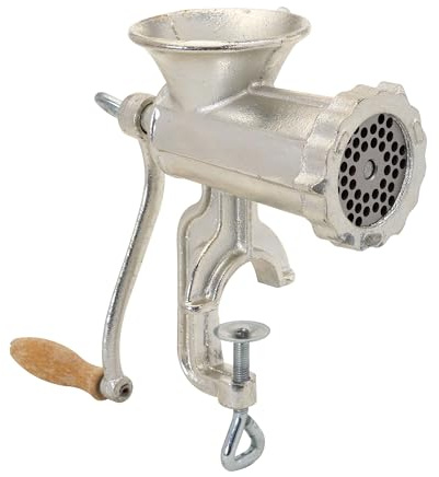 LEM 1743#10 Cast Iron Clamp-On Hand Grinder, Gray