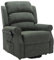 The Perth - Dual Motor Riser Recliner Mobility Chair in Fern Green Fabric