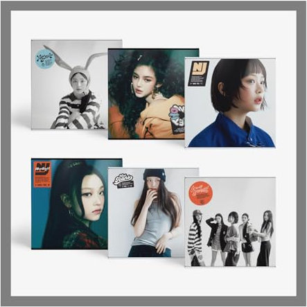 NewJeans How Sweet Double Single Album with Tracking Sealed NJS New Jeans (Standard Random Version)