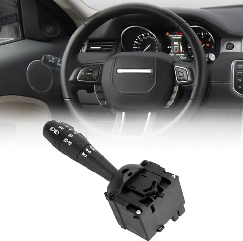QWORK® Lenkstockschalter, Blinkerschalter, Auto-Lenkrad-Kombinationsschalter, Kompatibel mit OEM 8201167988, 255400337R