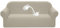 Granbest Stretch Wasserdicht Sofabezug 1 Stück Sofahusse Spandex Jacquard Elastische Couchbezug mit Anti-Rutsch-Schaumstoffe (3 Sitzer, Sand)