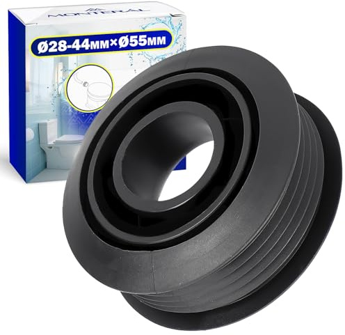 Connector Ø28-44 mm Ø55mm for Connecting Toilet to Flush Pipe - MONTERAL | MONTERAL