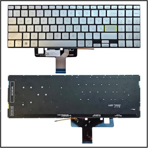 TASTIERA ITALIANA PER ASUS VIVOBOOK S15 M533IA-BQ097T SILVER RETROILLUMINATA