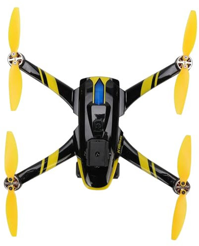 ZJchao Remote Control Drone 4K Camera Smart Quadcopter Aerial Photography (Yellow)