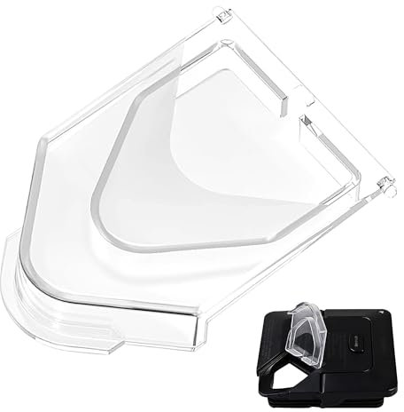 Pour Spout Cover Replacement Compatible with Ninja Blender Lid 72oz, Spout Cover Lid Flap for Ninja Blender Square Top Pitcher, Fit for BL660 BL740 BL770 BL771 BL772, Ninja Blender Replacement Parts
