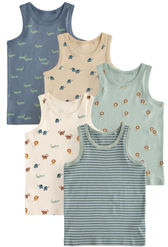 NEXT Jungen Trägerhemden im 5er-Pack 86-128