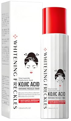 Kojic Acid Gesichtswasser Toner Für Strahlende Und Gleichmäßige Haut, Reduziert Das Erscheinungsbild Von Altersflecken Und Hyperpigmentierung, Bekämpft Fältchen Und Zeichen Der Hautalterung
