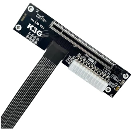 Aboiled M2 NVMe Key to PCI-E 5.0 X16 EGPU Adapter Cable -Notebook ITX/Laptop Graphics Card External Docking Station