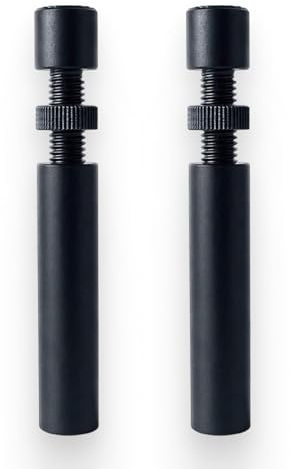 2 Stück Grafikkartenhalter, Höhenverstellbare GPU Stütze mit Magneten und Anti-Rutsch-Pads, GPU Halter zur Verhinderung des Durchhängens für Universelle VGA Grafikkarten, 7-12 cm, Schwarz