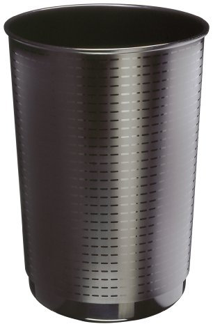 CEP CepMaxi 133R - Papelera gigante, 40 l, color negro