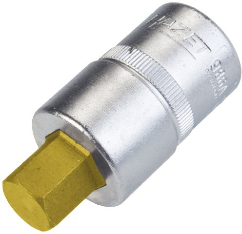 Hazet 986A-1/2 Douille mâle carré creux 12,5 mm/profil à 6 pans intérieurs Taille 1/2