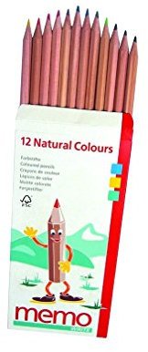 memo Buntstifte Natural Color