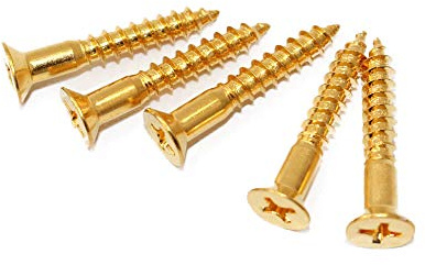 Allparts GS 0063 002 Screws Brüc Kenmon Gold