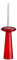Iittala Atlas Kerzenleuchter 110 x 230 mm Flammenrot Harri Koskinen 1996