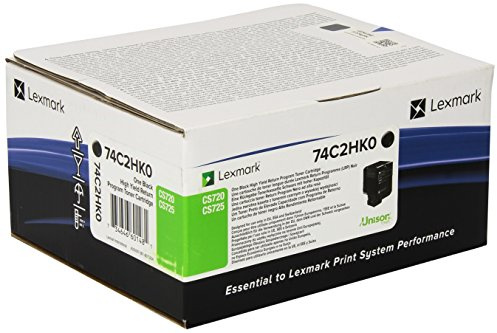 Lexmark 74C2HK0 Original Toner 1er Pack