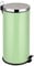 Premier Housewares 30 L Pedal Bin Slim Green Kitchen Bin Recycle Bins for Kitchen Stainless Steel Recycling Bins Kitchen Bins 65 x 30 x 36 cm