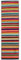 Flair Rugs Spectrum Tango Läufer, handgeschnitzt, mehrfarbig, 66 x 230 cm