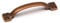 96mm Antique Copper Cupboard Handle Aged Rustic D-Bar Kitchen Cabinet Door Drawer Pull