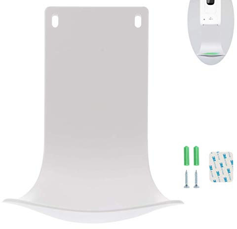 Drip Tray for Wall Mounted Soap Dispenser, Prevent Dripping and Spraying, Dispenser Stand, White