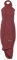 Knit Factory - Liv Pareo/XL Schal - Strandtuch, XXL Schal und Pareo in einem - Multifunktionales Musselintuch - Sommer handtuchkleid - Damen Pareo aus 100% Bio-Baumwolle - Stone Red