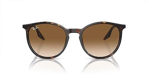 Ray-Ban Unisex Sonnenbrille Rb2204, Havanna/Braun Farbverlauf transparent, 51 mm