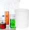 Vaso de Precipitados de Teflón Vaso de Precipitados Ptfe Vaso de Precipitados Resistente a la Base de ácido Ptee Nota de Alta Lubricación Vaso de Precipitados (250 ml) (100ml)
