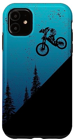 Mountainbike Downhill MTB Vintage Mountainbike Biking Hülle für iPhone 11