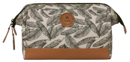 CABAIA - Trousse de Toilette Homme et Femme - Ouverture Grand Angle avec 2 Poches intérieures - Organisateur de Voyage Pratique et Résistant - Vanity avec Un Design Français, Exclusif et Original