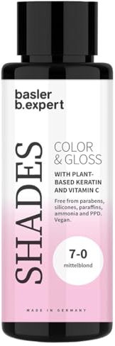 basler SHADES Color & Gloss 7-0 mittelblond 60 ml
